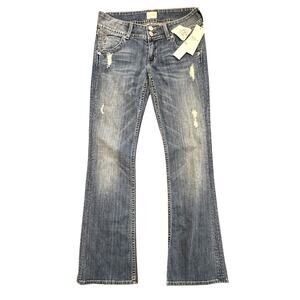 Hudson NWT Vintage Y2K Signature Petite Bootcut Jeans Size 27 NEW